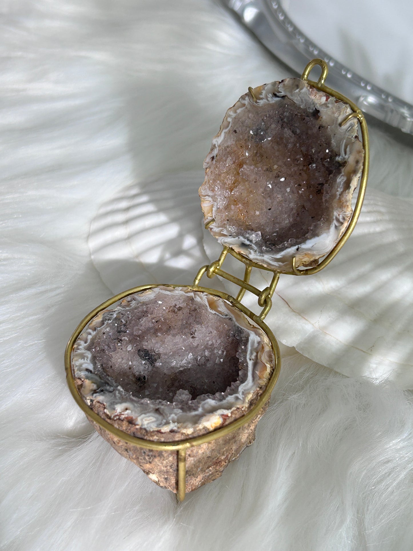 Druzy Amethyst Geode (#A00042)