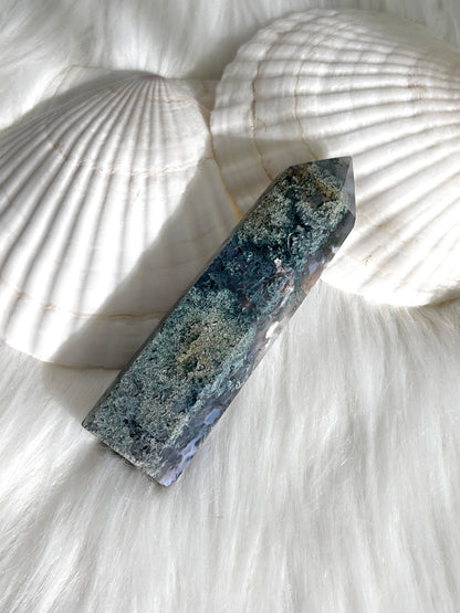 Moss Agate Tower (#A0005)