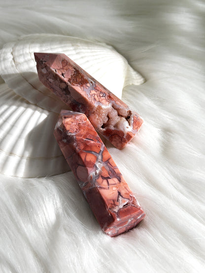 Pink Agate Tower (#A0009)