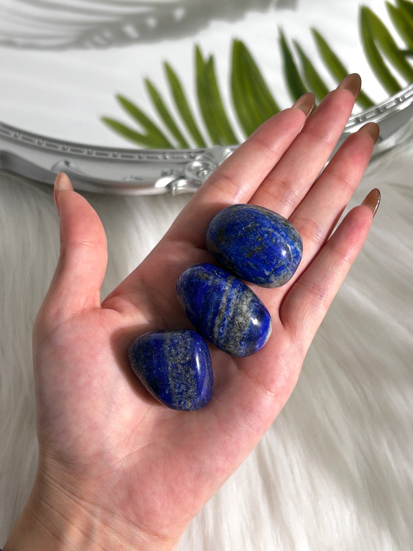 Natural Fragmented Lapis Lazuli Stones (#A00023)